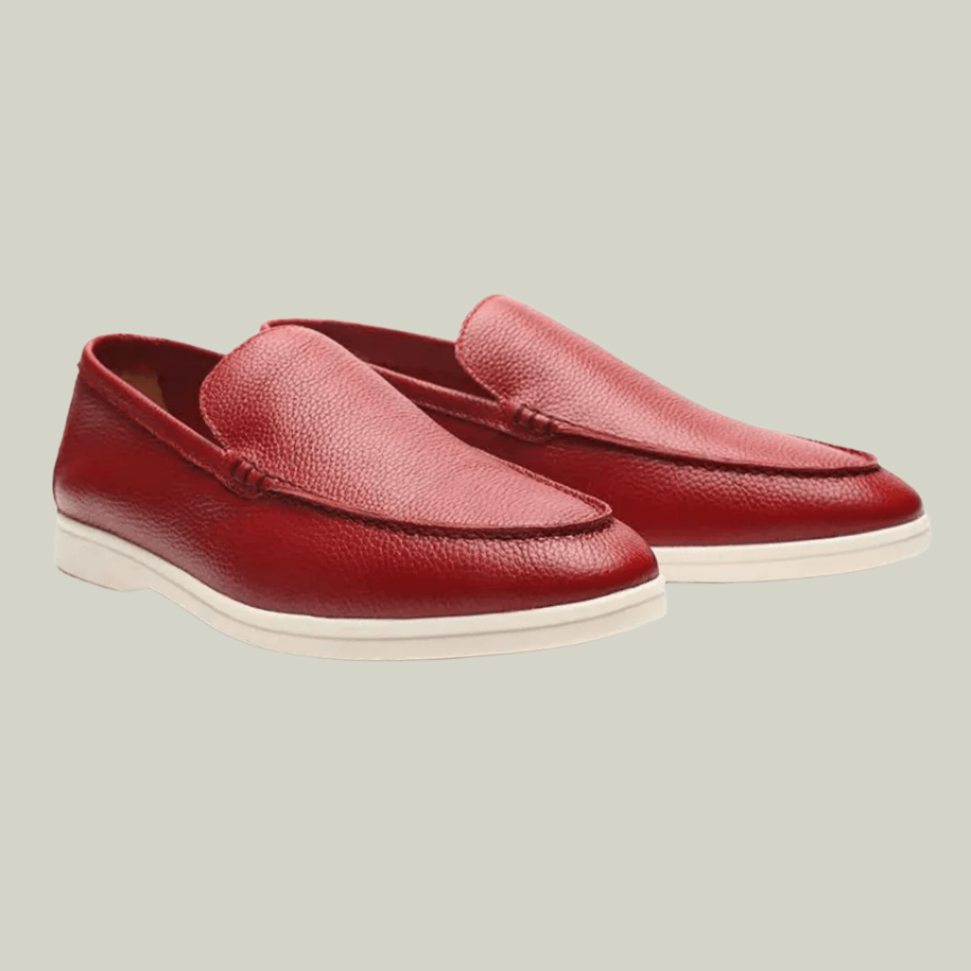 NAVEN COWHIDE LEATHER LOAFERS