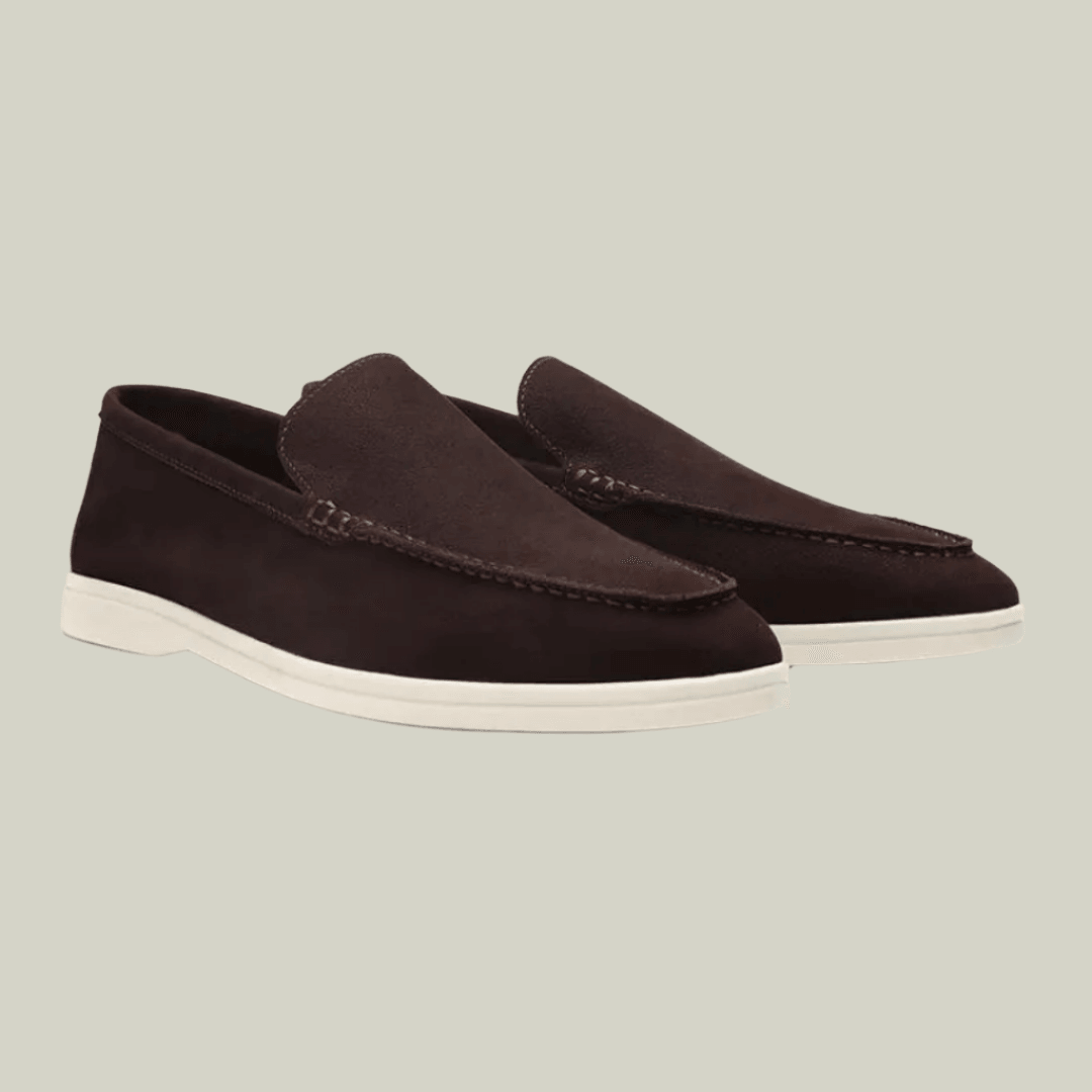 NAVEN COWHIDE LEATHER LOAFERS