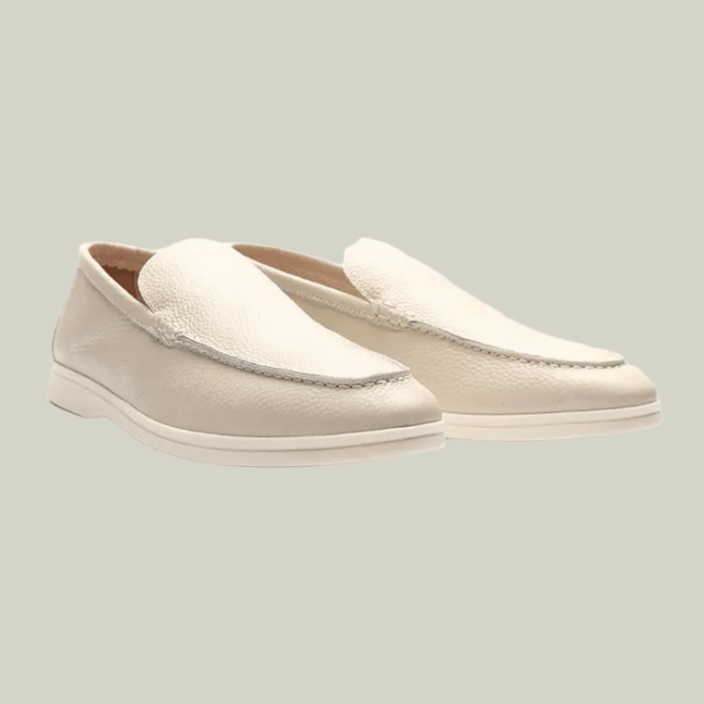 NAVEN COWHIDE LEATHER LOAFERS