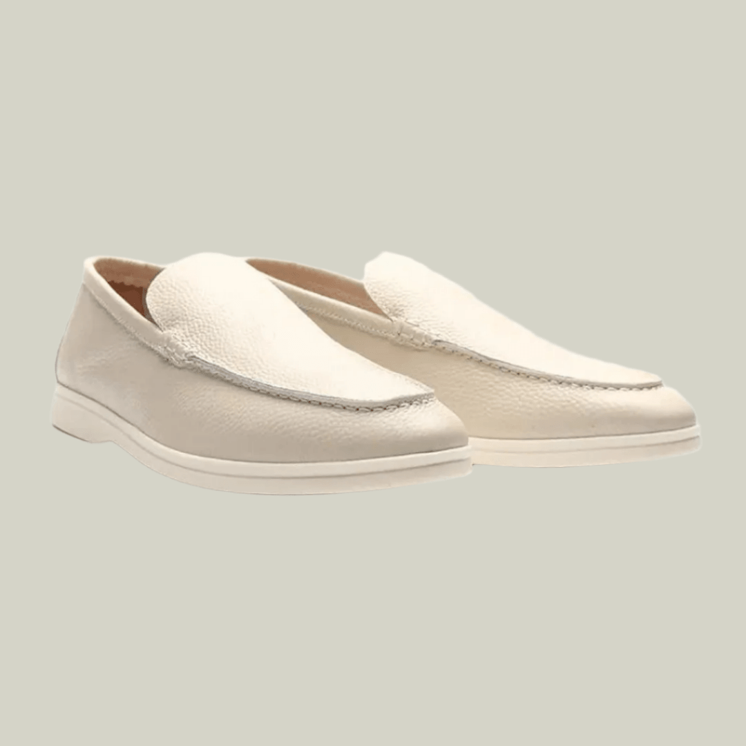 NAVEN COWHIDE LEATHER LOAFERS