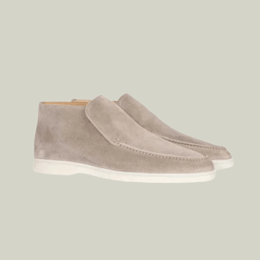 NAVEN HIGH SUEDE LOAFERS