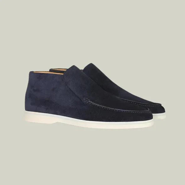 NAVEN HIGH SUEDE LOAFERS