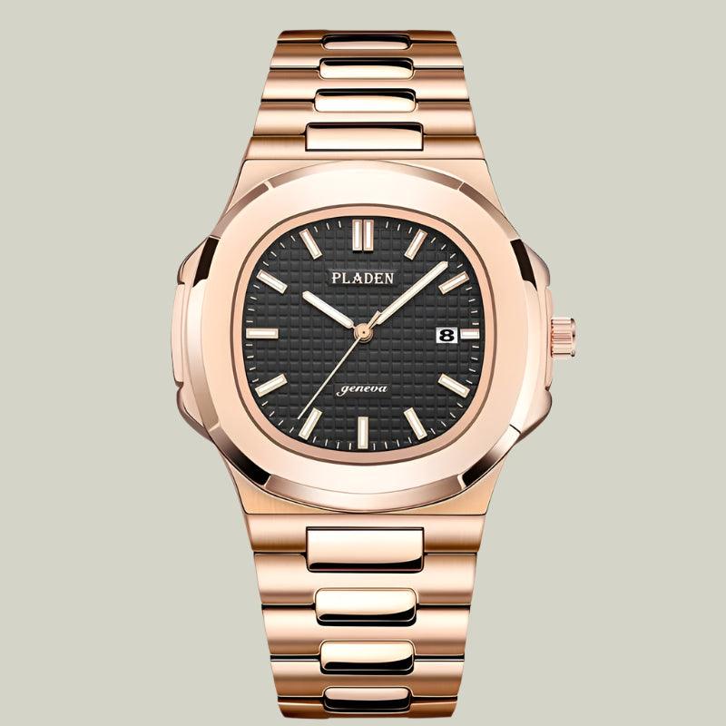 Pladen Stainless Steel Watch
