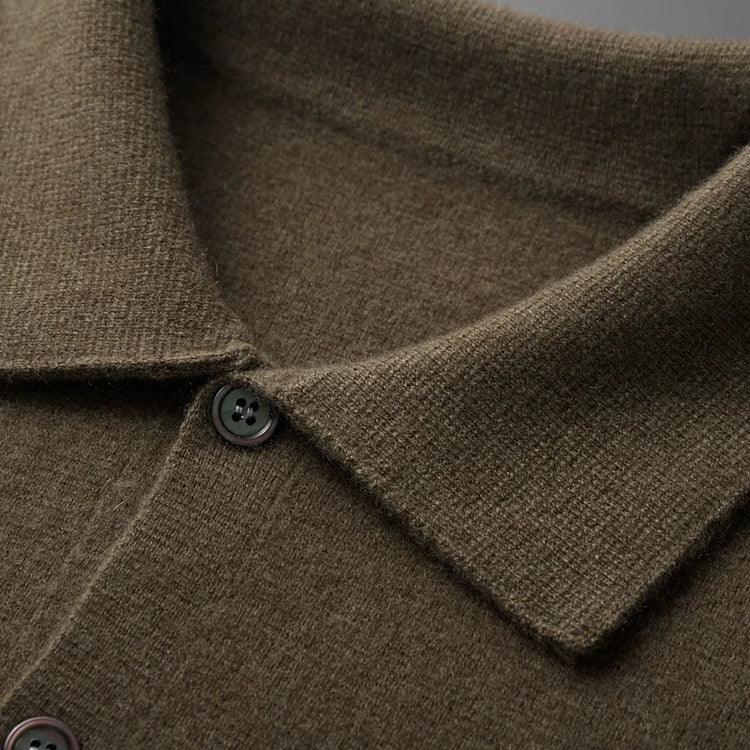 Naven | Fine Cashmere Cardigan Premium Polo Jacket