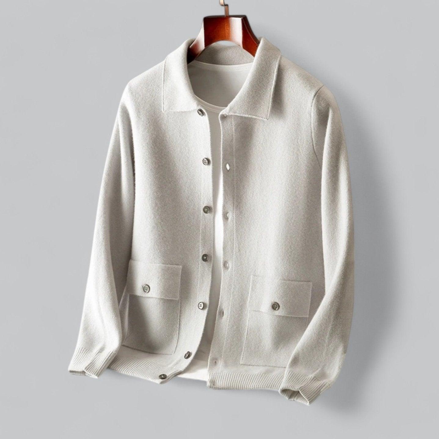 Naven | Fine Cashmere Cardigan Premium Polo Jacket